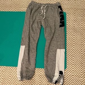 PINK cropped joggers